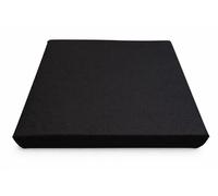 House Of Home Wheelchair Cushion. Visco Memory Foam Pressure Relief Seat Pad, UK Made, Fire Resistant Polyester Cover, Hypo-allergenic Black, 4 Inch Thick for Office, Sofa, Car