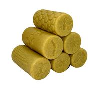 House of Isla, Nature, Wildlife and Plant Textured Stone Dough Rollers and Stamps for Play-Doh, Clay, Paint, Art and Craft 6pcs 3.3cm x 7cm (Insect Garden in Stone)