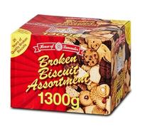 House of Lancaster Assorted Broken Biscuits Bulk Box, Misshapes Selection | Crunchy Variety for Tea Time and Sharing