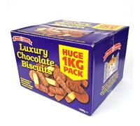 House of Lancaster Chocolate Biscuit Misshapes Sharing Box, Assorted Broken Selection and Part Biscuits for Tea Time