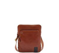 House of Leather Men's Mens Real Leather Cross Body Bag Messenger Organiser Style Sao Salvador Black in Tan | Size: Small House of Leather Tan Small