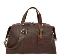 Real Leather Holdall Mid Size Weekend Overnight Bag Aspen Black House of Leather Brown Medium