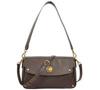 House of Leather Women's Leather Crossbody Handbag Beverly in Brown House of Leather Brown One Size