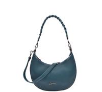 House of Leather Women's Womens Real Leather Hobo Bag Small Size Handbag Sarah Off-White in Teal | Size: Medium House of Leather Teal Medium