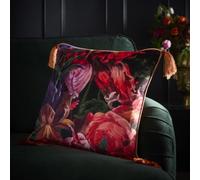 House of Llewelyn-Bowen Grande Chintz Multi Filled Cushion, 43 x 43cm, Polyester, Microfibre Pad