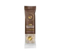 House of Macadamias, Macadamia Snack Bars, Chocolate Flavor, 12 x 1.41oz - Keto, Vegan, Paleo, Gluten-Free, Sugar-Free, Dairy-Free, Healthy Snack Option