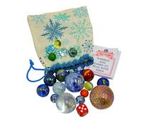 House of Marbles Classic Snowflake Marble Bag