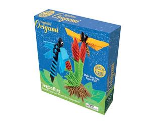 House of Marbles Dragonflies Deluxe Origami Paper Craft Set