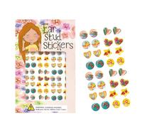 House of Marbles Ear Stud Stickers - Safe, Reusable Stick-On Earrings for Children
