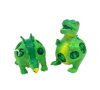 House of Marbles Squish-A-Saurus - Soft, Stretchy Dinosaur Fidget Toy - Perfect for Sensory Play and Stress Relief