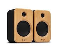 House of Marley Get Together Duo 2 Bluetooth Bookshelf Speakers - Bamboo