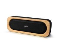 House of Marley Get Together Go Portable Bluetooth Speaker - Sustainably Crafted 30W Wireless Speaker with 20H Battery, IP67 Waterproof, 3 EQ Modes, AUX Input & Built-In Bottle Opener, Black