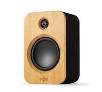 House of Marley Get Together Solo Bookshelf Speaker - Bluetooth Speaker with AUX Input, Turntable and Vinyl Record Player Compatible - Battery Powered Bookshelf Loudspeaker, Sustainable Design