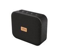 House of Marley Jammin Small Portable Speaker - Bluetooth Speaker with 14 Hr Playtime, IPX5 Splash-Proof & Built-in Mic for Calls - Compact Wireless Audio Crafted with Sustainable Materials, Black