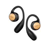 House of Marley Liberate Open Ear Headphones - Open Bluetooth Earbuds with Built-in Microphone, 20 Hr Playtime, USB-C Charging Case, Sustainable Materials, Black