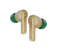 House of Marley Little Bird True Wireless Bluetooth Earbuds - IPX4, Cream | Ear Buds with Built-in Microphone, 24 Hr Playtime, In Ear Headphones, USB-C Quick Charge Case, Sustainable Materials