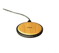 House Of Marley One Drop Wireless Charger - Bamboo Sustainable Design, Qi Enabled, Silicone Backing