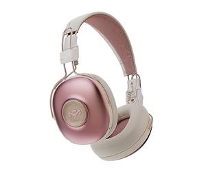 House of Marley Positive Vibration Frequency Over Ear Headphones - Copper | Wireless Bluetooth Headphones, 34 Hr Playtime, Earphones with Microphone, Passive Noise Isolation, Sustainable Materials