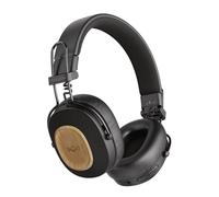 House of Marley Positive Vibration Riddim On-Ear Headphones - Black