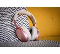 House of Marley Positive Vibration XL ANC Headphones Over Ear - Wireless Active Noise Cancelling Bluetooth Headphones, 32 Hr Playtime Foldable Earphones with Microphone, Sustainable Materials, Copper