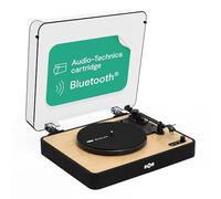 House of Marley Revolution Wireless Turntable Bluetooth - 3-Speed | Record Player, Sustainably Made Vinyl Player, Easy Set Up Home Turntables, Dust Cover, Audio-Technica Cartridge