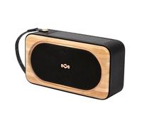 House of Marley Roots Solar Bluetooth Speaker - Small Portable, Black