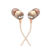 House of Marley Smile Jamaica Wired USB-C Earphones with 9.2mm Driver - Sustainably Crafted Earbuds, Tangle-Resistant Cable, In Ear Headphones with In-Line Microphone for Music & Calls, Copper