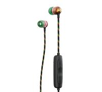 House of Marley Smile Jamaica Wireless 2 In-Ear Headphones - Noise Isolating Bluetooth Earphones, 9 Hours Playtime, w/ Quick Charge, IPX-4 Waterproof, Microphone, FSC Certified Wood - Copper