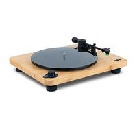 House of Marley Stir It Up Lux Wireless Turntable - Bluetooth Record Player, 2-Speed Sustainably Made Vinyl Player, Home Turntables for Vinyl Records, Glass Platter, AT-95E Elliptical Stylus, Bamboo