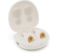 House of Marley True Wireless Champion Earphones - Compact Bluetooth 5.0 Earbuds, Up to 28 Hours Playtime with Quick Charge Rechargeable Case, Includes Comfortable Ear Gels, Eco Friendly Bamboo Design