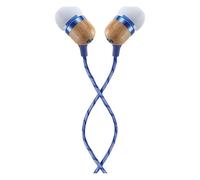 House of Marley Wired In-ear Headphone, Smile Jamaica Denim