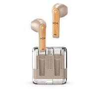 House of Marley Zion True Wireless Bluetooth Earbuds - Ear Buds with Built-in Microphone, 16 Hr Playtime In Ear Headphones, USB-C Earphones Case,