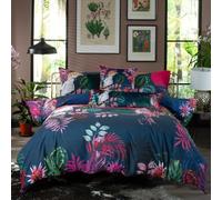 House of Norris The Parrot and the Cockatoo Double Duvet Set Multi