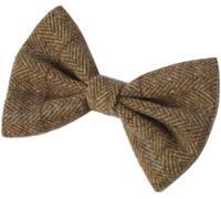 House of Paws Brown Tweed Dog Bow Tie,One size
