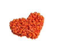 House of Paws I Heart Carrot Snack, 30 g | Heart-shaped carrot snack with 82% dried carrot, for small pets that enjoy nibbling and exploring treats.
