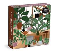 Galison 9780735371910 House of Plants Jigsaw Puzzle, Multicoloured, 1000 Pieces