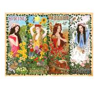 The House of Puzzles - Four Seasons Jigsaw - 1000 Piece Jigsaws For Adults, Artist Illustrated, Deluxe Puzzle Gifts