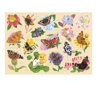 The House Of Puzzles, Garden Butterflies, 1000 Piece Jigsaw Puzzle