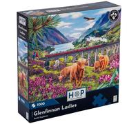 House Of Puzzles Glenfinnan Ladies 1000 Piece Jigsaw Puzzle