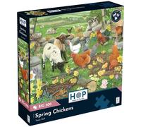 House Of Puzzles Spring Chickens BIG 500 Piece Jigsaw Puzzle