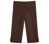 House Of Sunny Women's Classic Capri Pants Coffee UK 10