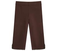 House Of Sunny Women's Classic Capri Pants Coffee UK 12