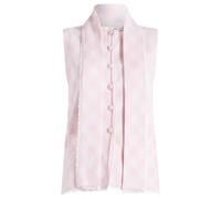 House Of Sunny Women's Pink Ladies Peggy Vest Blush Lace