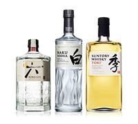 House of Suntory Vodka Trilogy (3 x 70 cl)
