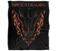 House Of The Dragon Fire, Sword And Dragon Sword Soft Touch Blanket Multicoloured (152Cm X 127Cm)