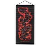 House of the Dragon Map Hanging Canvas Banner