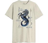 House Of the Dragon Men's Mehoftdts013 T-Shirt, Natural, M