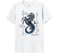 House Of the Dragon Men's Mehoftdts013 T-Shirt, White, S
