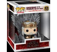 House of the Dragon Series 2 Viserys on Iron Throne POP Deluxe #12 Vinyl Figure