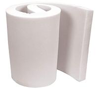 House Of Threads HT High Density White Firm Foam Upholstery Cushions for All type of Cushioning Bench Stool window seat pads sofa Replacement Pet Bed dinning floor mat wheel chair (14" x 14" x 2")